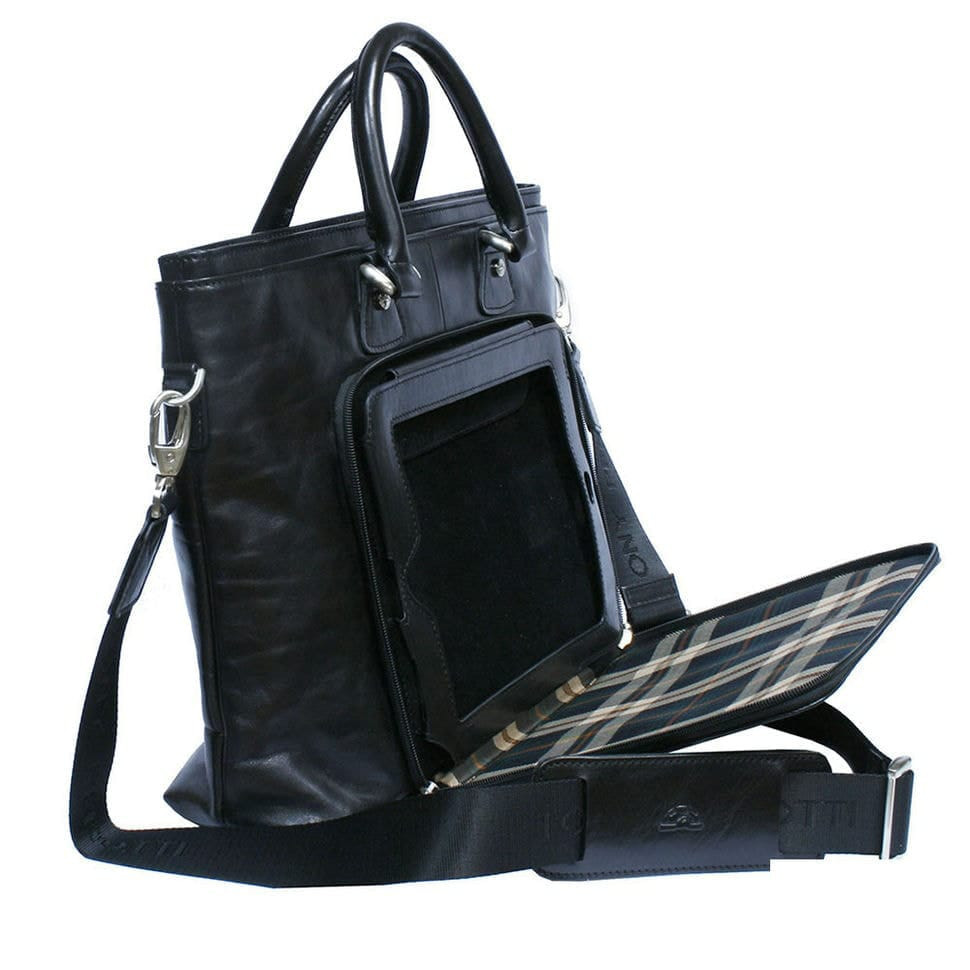 Сумка шкіряна Italico 9625 чорний