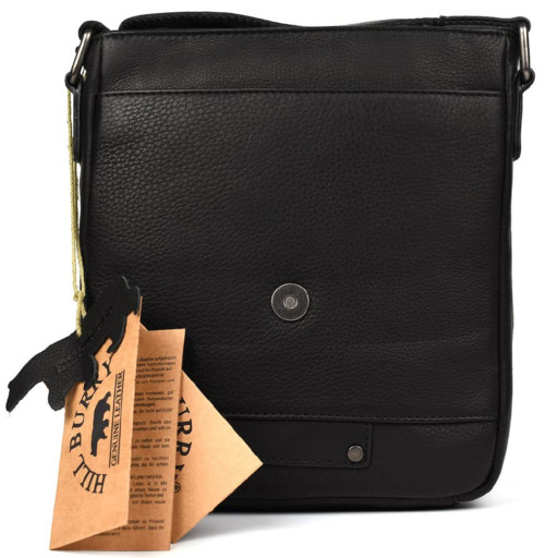 Сумка через плече месенджер HILL BURRY HB3102A чорна