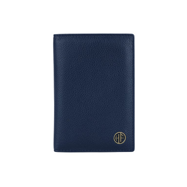 Hammonds Flycatcher PH602 Prus Blue Leather Document Cover