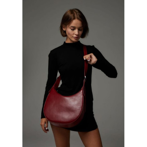 Жіноча шкіряна сумка Vivian марсала