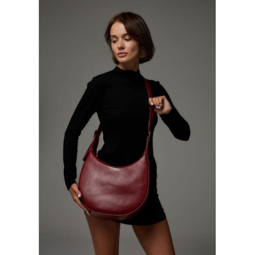 Жіноча шкіряна сумка Vivian марсала