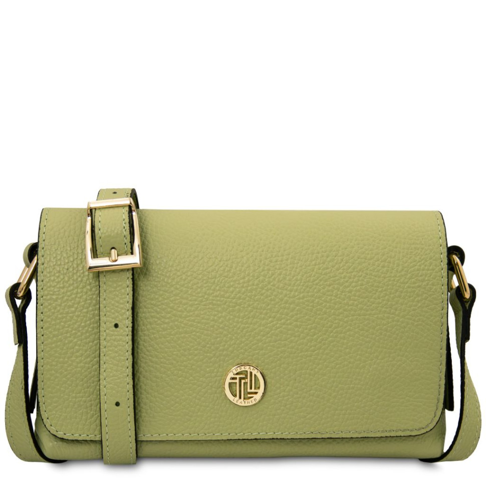 Biscuit Soft leather shoulder bag