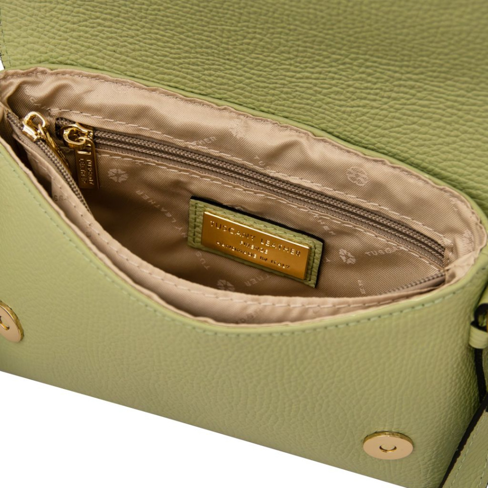 Biscuit Soft leather shoulder bag