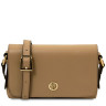 Biscuit Soft leather shoulder bag
