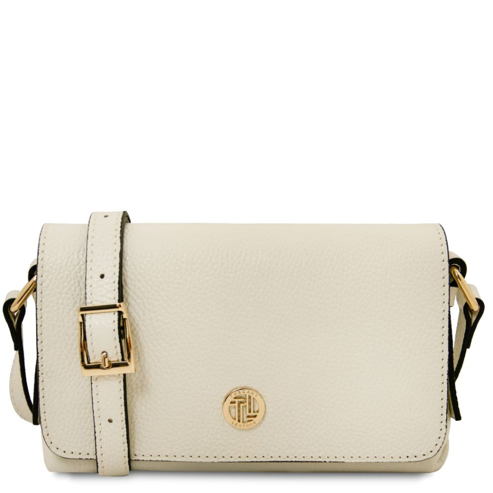 Biscuit Soft leather shoulder bag