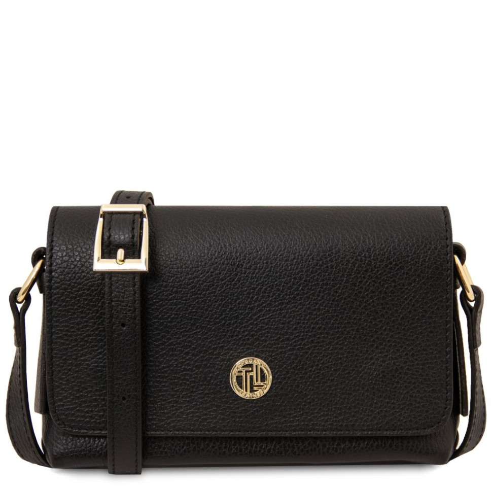 Biscuit Soft leather shoulder bag