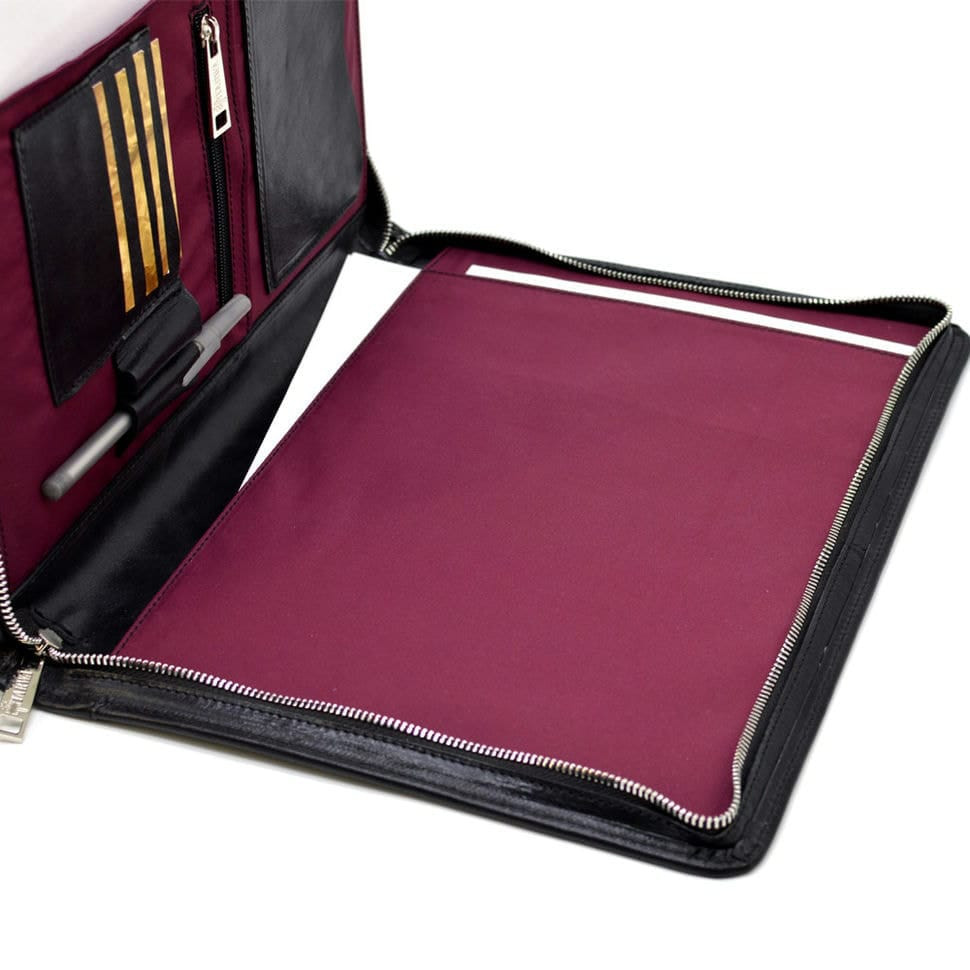 Шкіряна папка для ділових документів А4 +, органайзер TARWA TA-1294-4lx