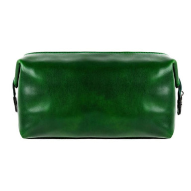 Leather Toiletry Bag - Four Past Midnight - Green 5236701