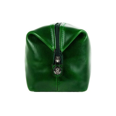 Leather Toiletry Bag - Four Past Midnight - Green 5236701