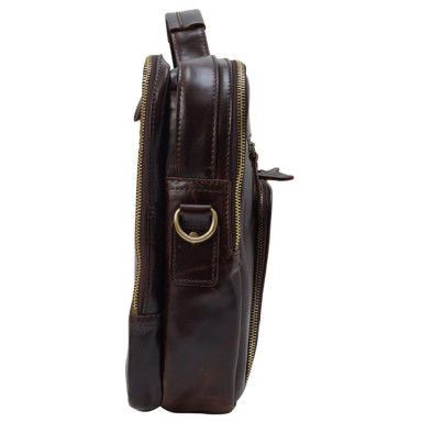 Портфель мягкий кожаный BUFFALO BAGS M5015C коричневый