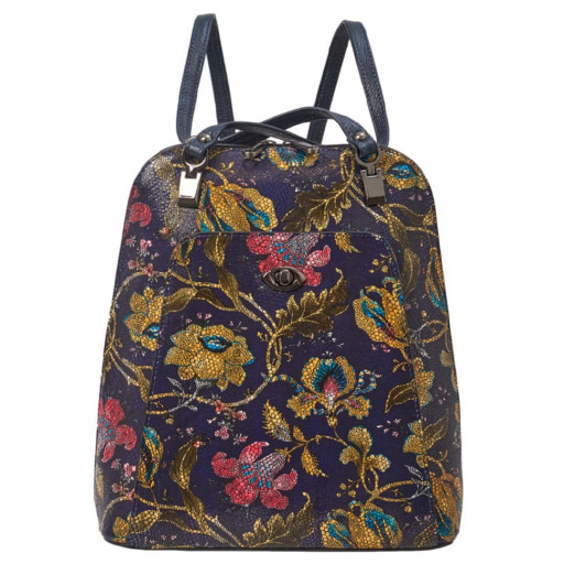 Сумка-рюкзак женская кожа Desisan 3132-415 хохлома