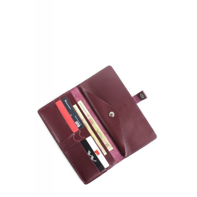 Leather travel case 2.0 wine