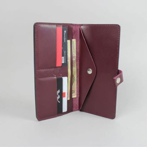 Шкіряний тревел кейс 2.0 винний