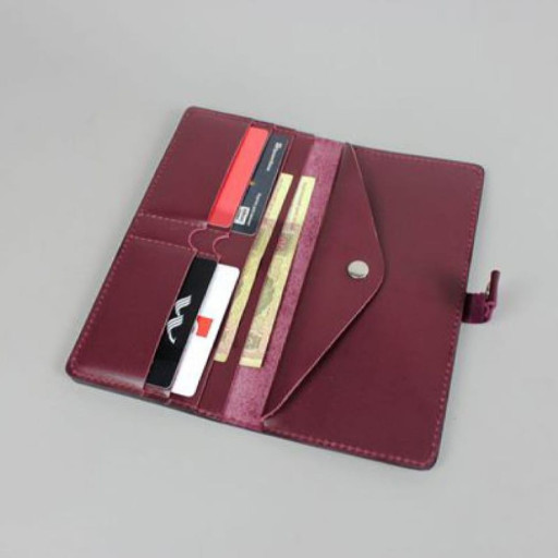 Шкіряний тревел кейс 2.0 винний