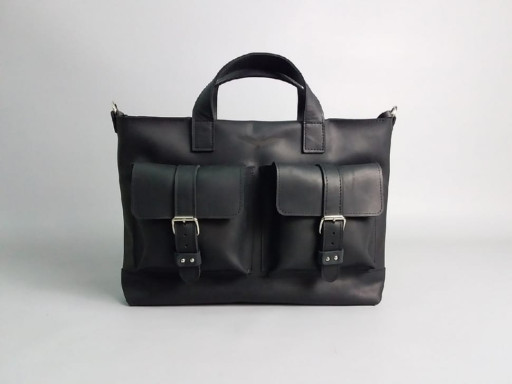 Шкіряна сумка для ноутбука B660