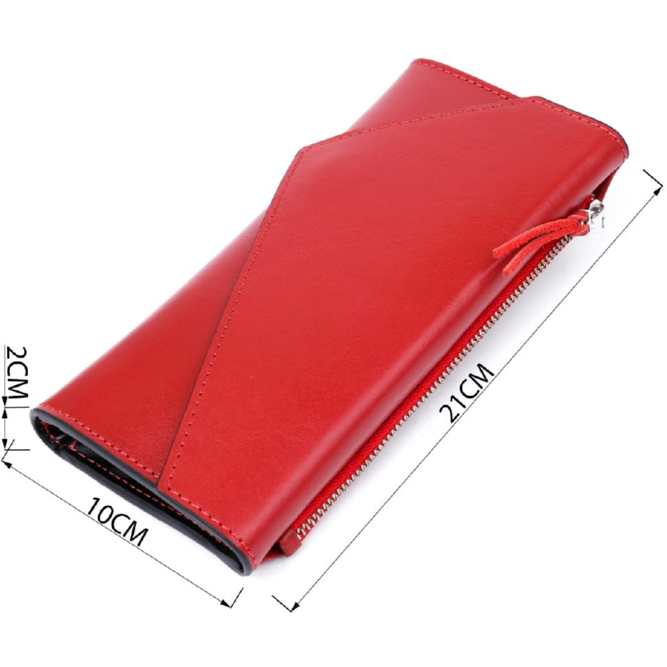 Відмінний жіночий гаманець з натуральної шкіри ST Leather 22449 Чорний