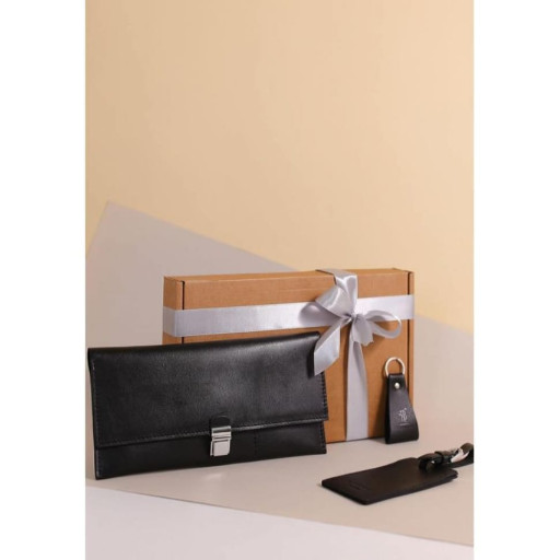 Набір шкіряних аксесуарів для мандрівника Сан-Дієго