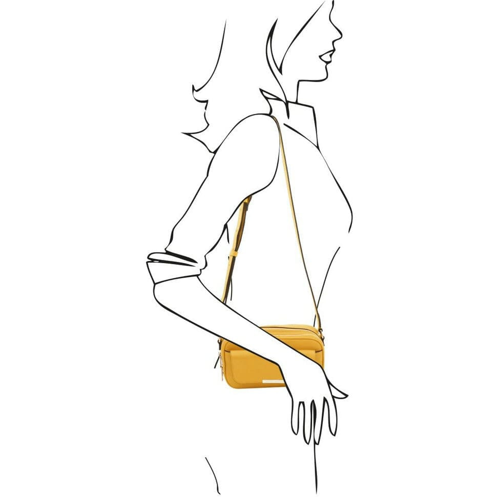 TL Bag Шкіряна сумка для камери Tuscany TL142084