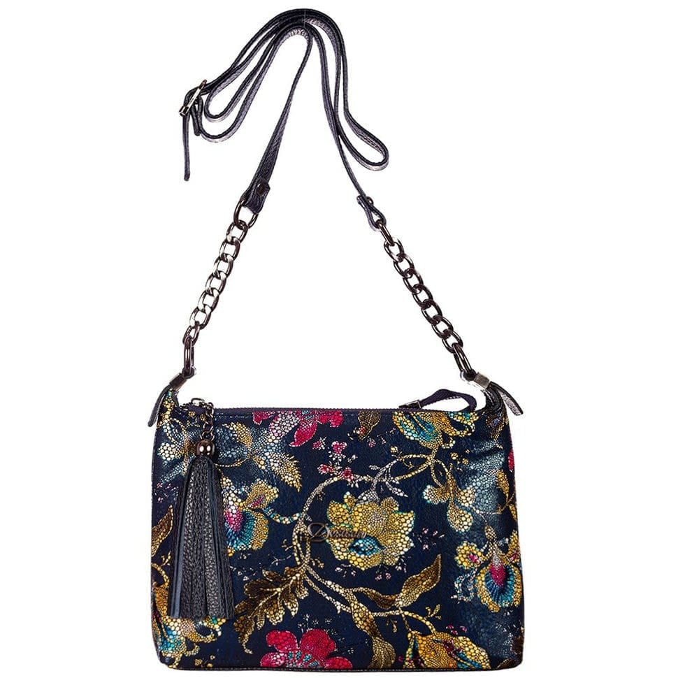 Сумка жіноча шкіряна Desisan 575-415 хохлома