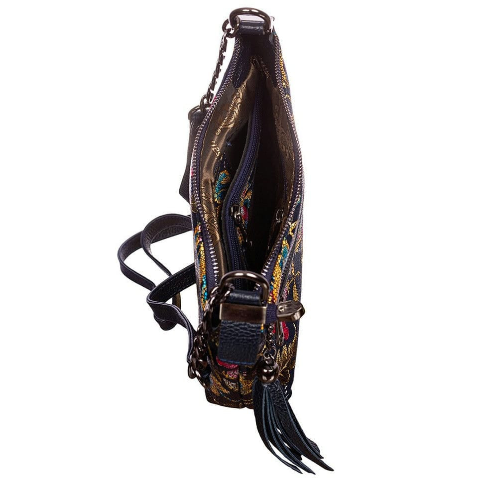 Сумка жіноча шкіряна Desisan 575-415 хохлома