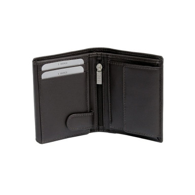 Leather wallet Cortina 5054 moro brown
