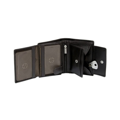 Leather wallet Cortina 5054 moro brown