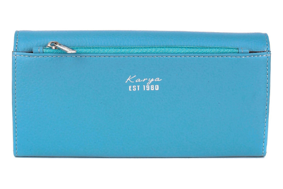Гаманець Karya блакитний 1101-099