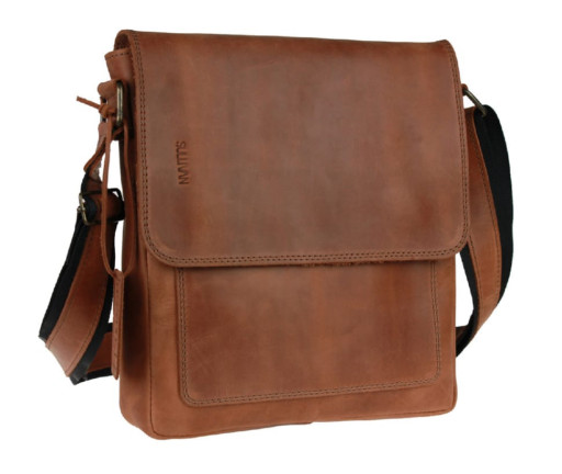 Сумка чоловіча шкіряна на плече SULLIVAN 35484(32) світло-коричнева