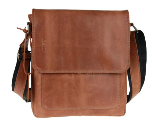 Сумка чоловіча шкіряна на плече SULLIVAN 35484(32) світло-коричнева