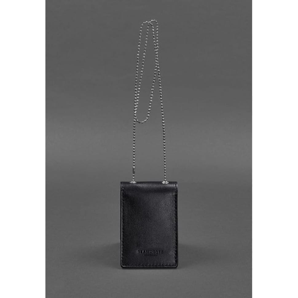 Шкіряна обкладинка на ланцюжку для посвідчення Червоного Хреста