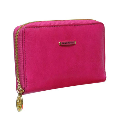 Leather wallet Topkapi 3441 geranio crimson