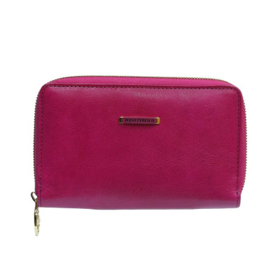 Leather wallet Topkapi 3441 geranio crimson