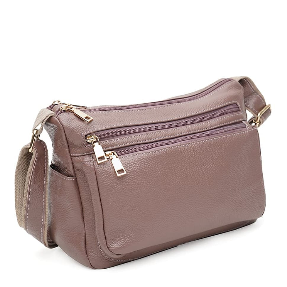 Жіноча шкіряна сумка Keizer K16008be-beige