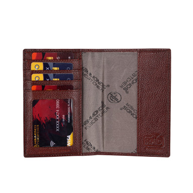 Hammonds Flycatcher PH602 Croc Brown Leather Document Cover