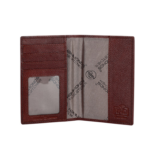 Шкіряна обкладинка для документів Hammonds Flycatcher PH602 Croc Brown (Коричневий)