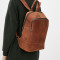 Женский коричневый кожаный рюкзак TARWA RB-2008-3md среднего размера