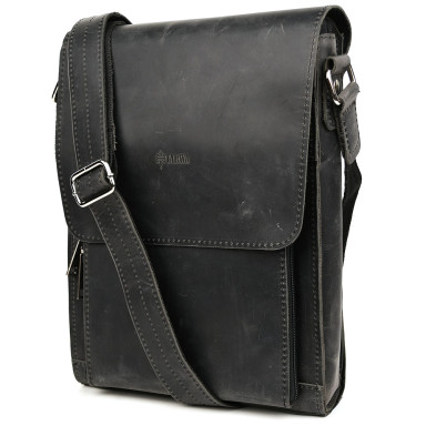 Mens shoulder bag TARWA RJ-4027-3md A4 format, 14-inch laptop