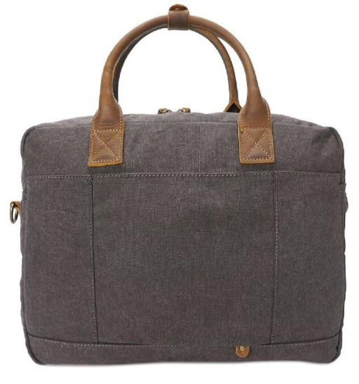 Сумка текстильна Vintage 20062 Сіра