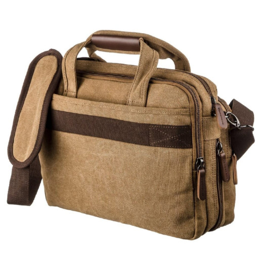 Сумка текстильна для ноутбука на два відділення Vintage 20178