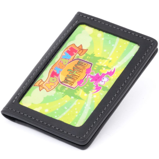 Шкіряна візитниця GRANDE PELLE 11488 Коричневий