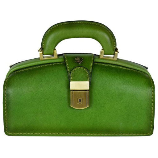 Pratesi BVE120/N - Handbag Lady Brunelleschi Bruce в шкіряній шкірі Bruce Green