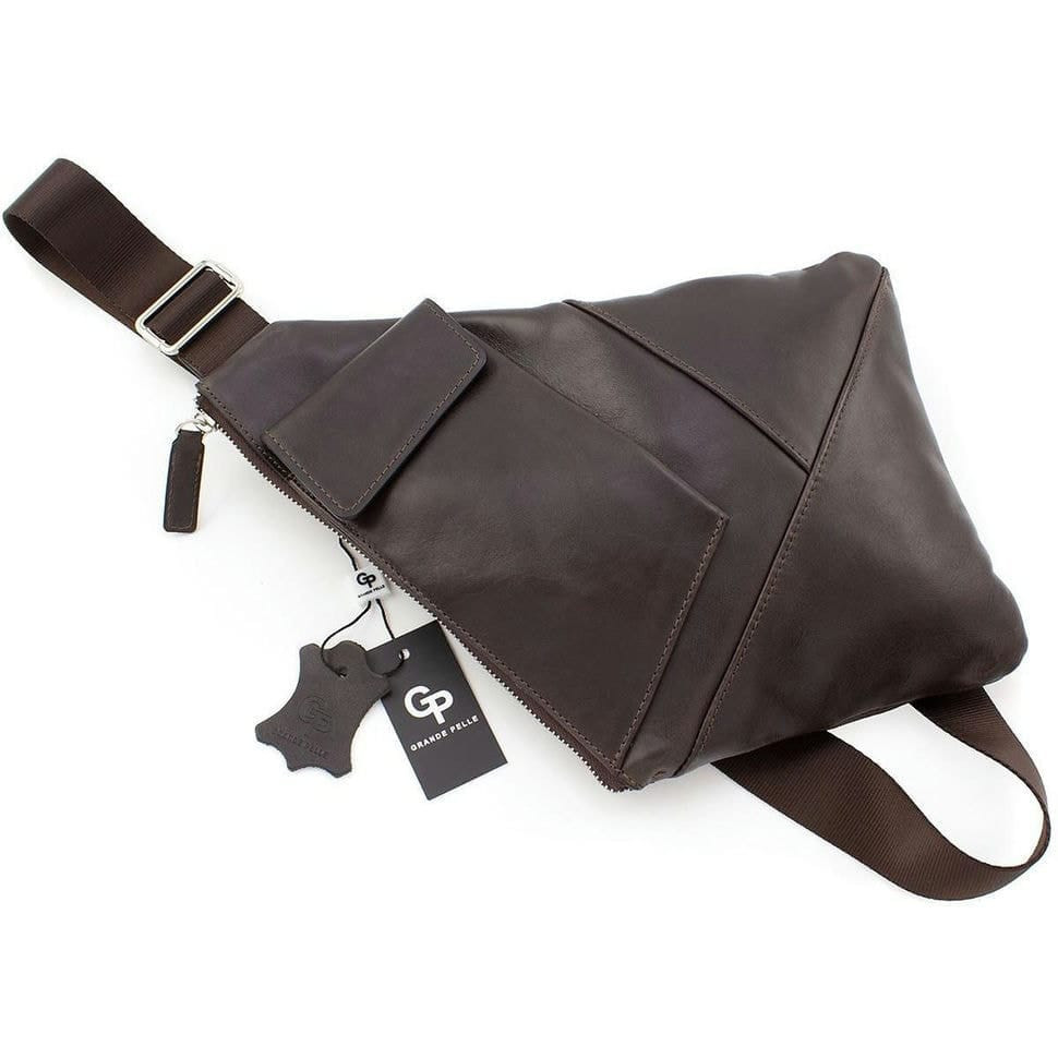Mens chest bag holster Grande Pelle 721620, sling