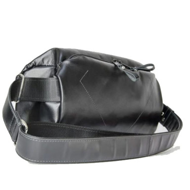 Leather belt bag banana Grande Pelle 742610