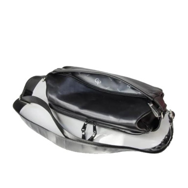 Leather belt bag banana Grande Pelle 742610