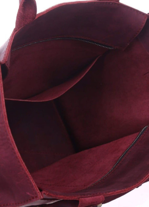 Сумка Велика Dekey, колір - Бордовий 015м
