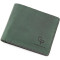 Портмоне мужское кожаное Grande Pelle 505191 зеленое