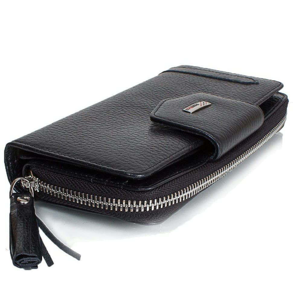 Гаманець жіночий Desisan 731-011 чорний флотар