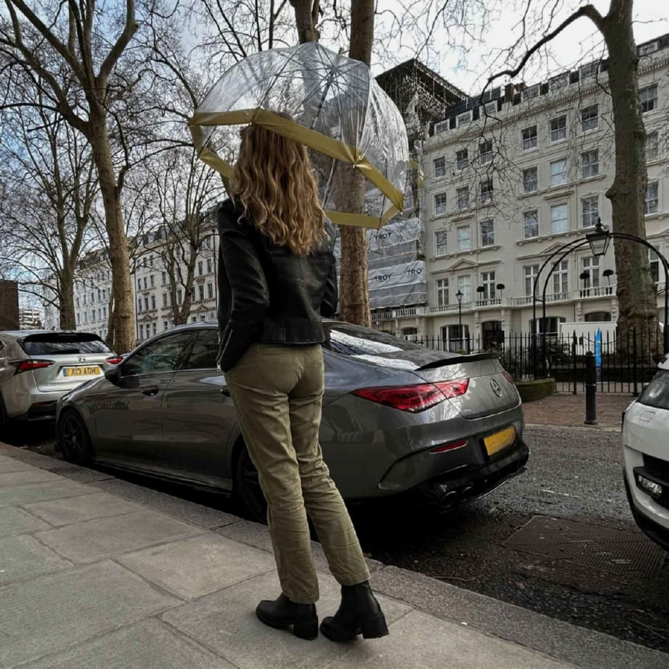 Парасолька жіноча Fulton L041-005804 Birdcage-1 Gold