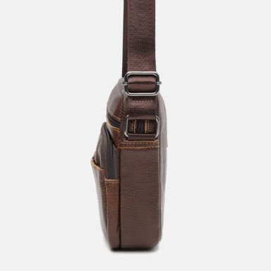Мужская кожаная сумка Keizer K1230br-brown