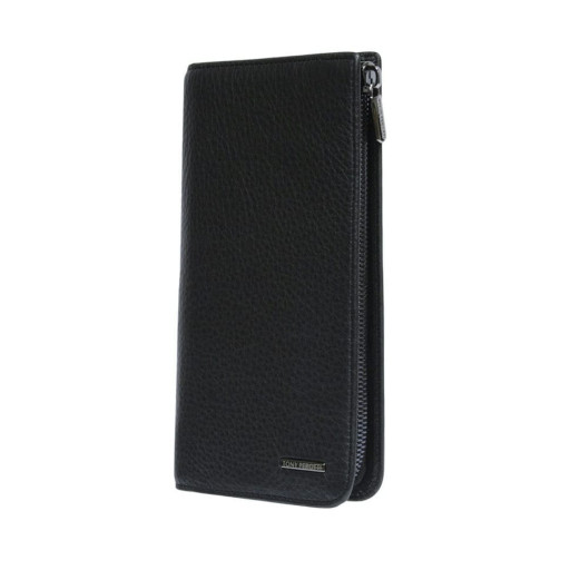 Шкіряне портмоне Newcontatto 3598 nero чорний